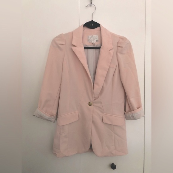 DYNAMITE pink blazer - Picture 1 of 4